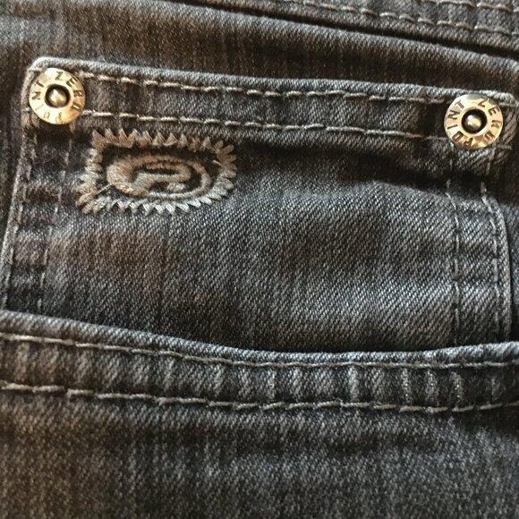 Point Zero Dark Blackish Grey Denim Jeans - Picture 8 of 16